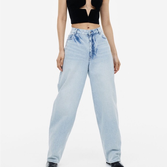 H&M Studio Ballon Fit Jeans, size 4 - Picture 8 of 9